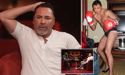 Oscar De La Hoya reveals the REAL reason he wore fishnets and。